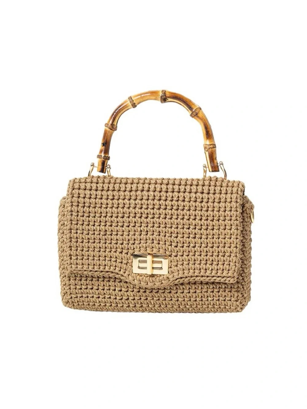 Mara Brazil Serena Lurex Woven Bag